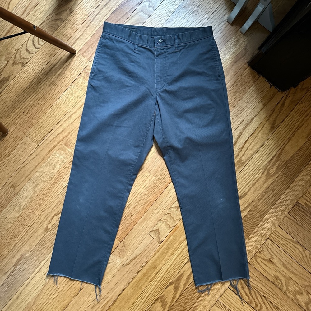 Banana Republic Blue Chinos with Straight Leg